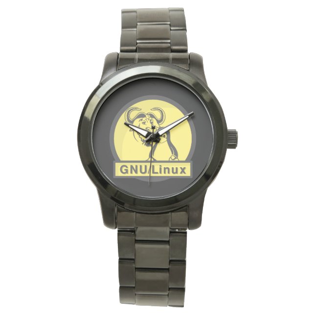 Montre GNU/Linux - (devant)
