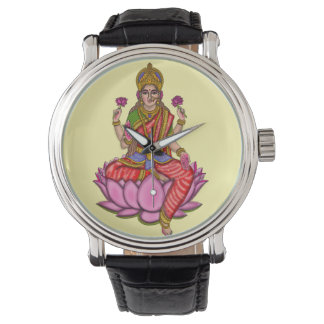 Montre Goddess Lakshmi Wall Clock