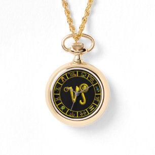 MONTRE GOLD ZODIAC SIGNES D'ANNIVERSAIRE /CAPRICORN