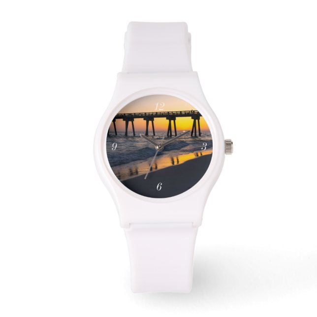 Montre Golden Panama City Beach Sunset Reflet Reflexion (Recto)
