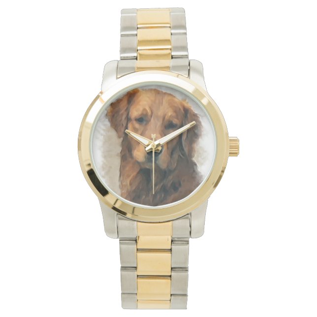 Montre Golden retriever (devant)
