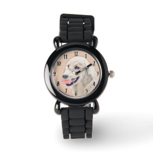 Montre Golden Retriever avec Tennis Ball Peinture Chien A