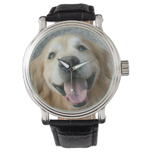 Montre Golden Retriever souriant