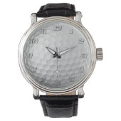 Montre Golf Ball Dimples Texture Motif (devant)