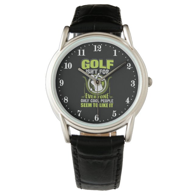 Montre golf sport mot art (devant)