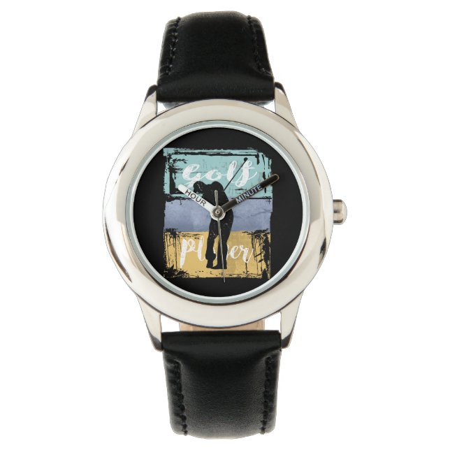 Montre Golf Style Vintage Retro (devant)
