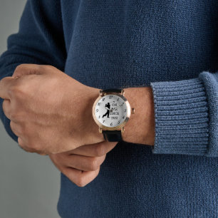 Montre Golfer Par 70e Anniversaire Noir Golf Elégant Papa
