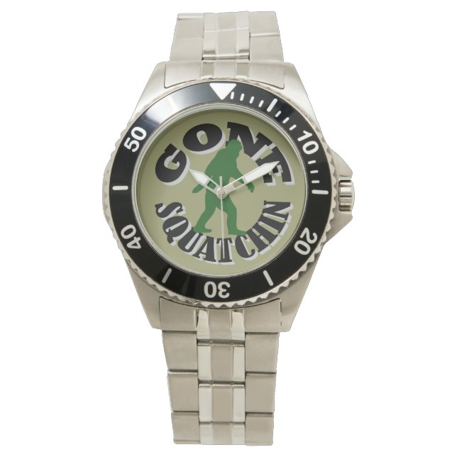 Montre Gone Squatchine bigfoot (devant)