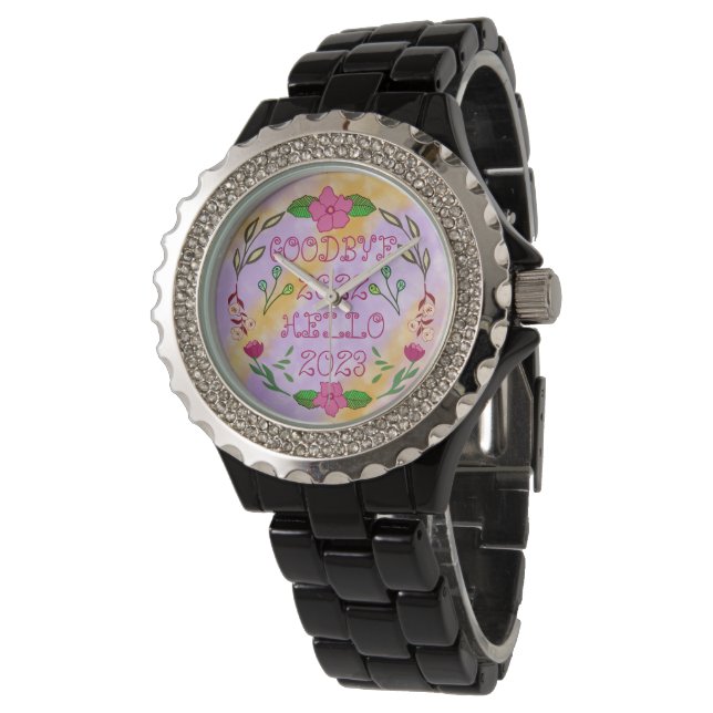 MONTRE GOODBYE 20XX HELLO 20XX (Incliné)