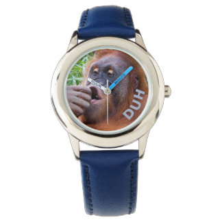Montre Goofy Expression Orangutan Watch