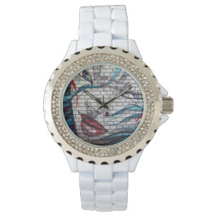 Montre Graffiti de fille asiatique
