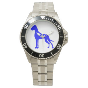 Montre Grand Danois bleu
