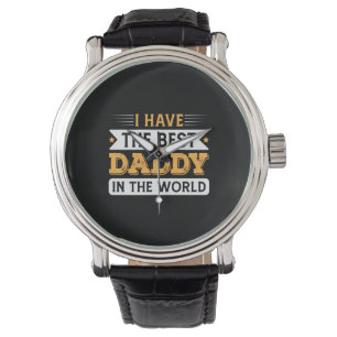 Montre Grand-père Cadeau J'Ai Le Meilleur Papa Au Monde