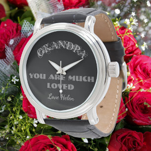 Montre "Grand-Père Vous Êtes Beaucoup Aimé" Script Classi