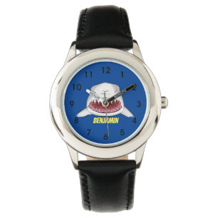 Montre Grand requin blanc moyen dessin animé