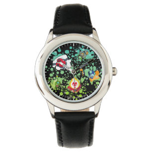 Montre Graphique de bulles de formes Aliens Ben 10