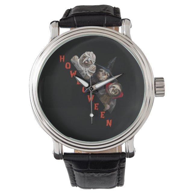 Montre Graphique de jonction de jonction d'Halloween sur  (devant)