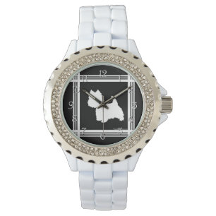 Montre Graphique noir