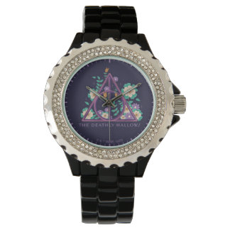 Montre Graphisme des hirondelles mortes florales