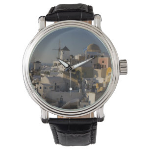 Montre Grèce et île grecque de Santorini ville d'Oia