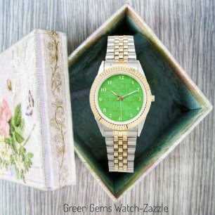 Montre Green Gems