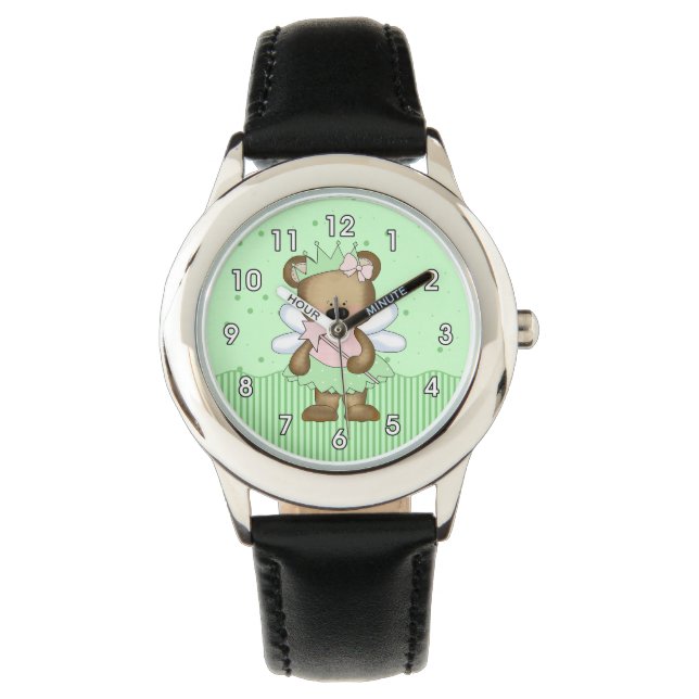 Montre Green Teddy Bear Fairy (devant)