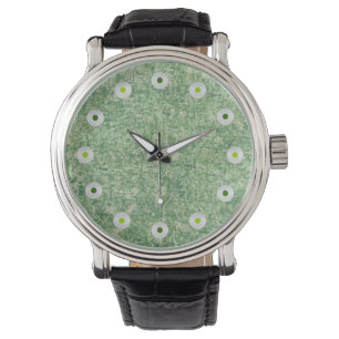 Montre Green Textured Background by Shirley Taylor