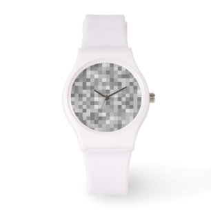 Montre Gris Abstrait