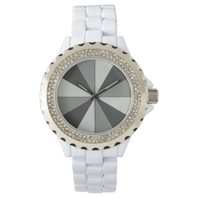 Montre Gris couleur roulette (devant)