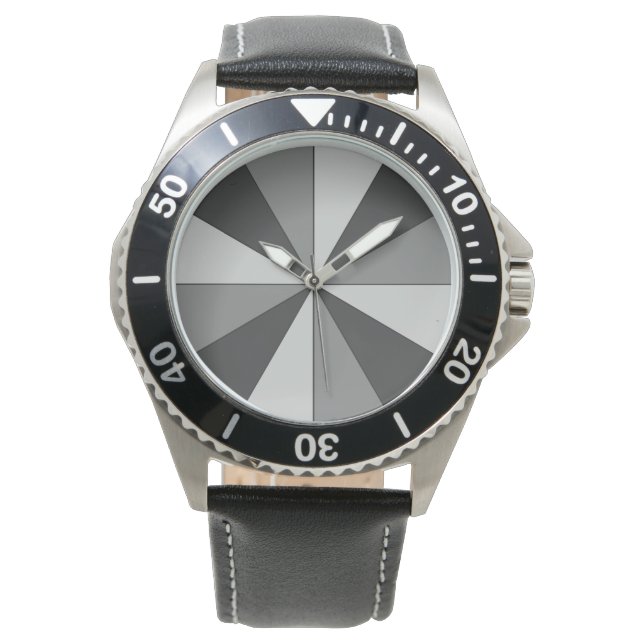 Montre Gris couleur roulette (devant)