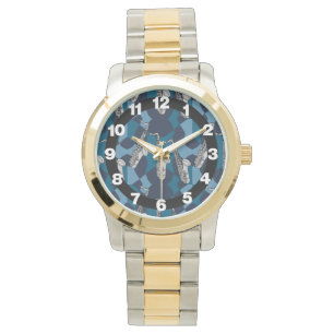 Montre Gris saxophones croquants