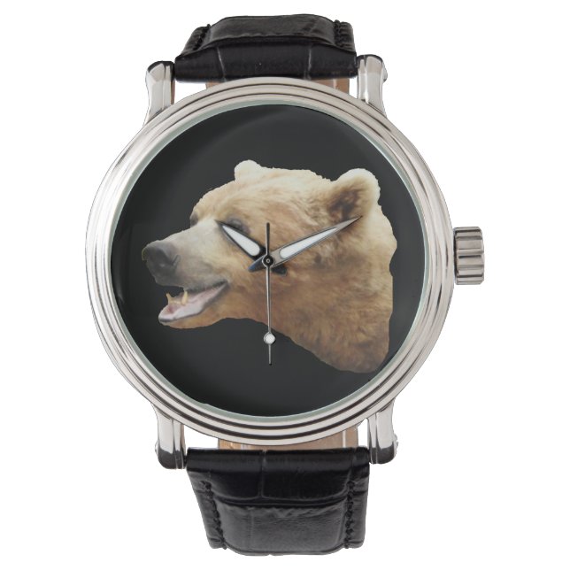 Montre grizzly souriant (devant)
