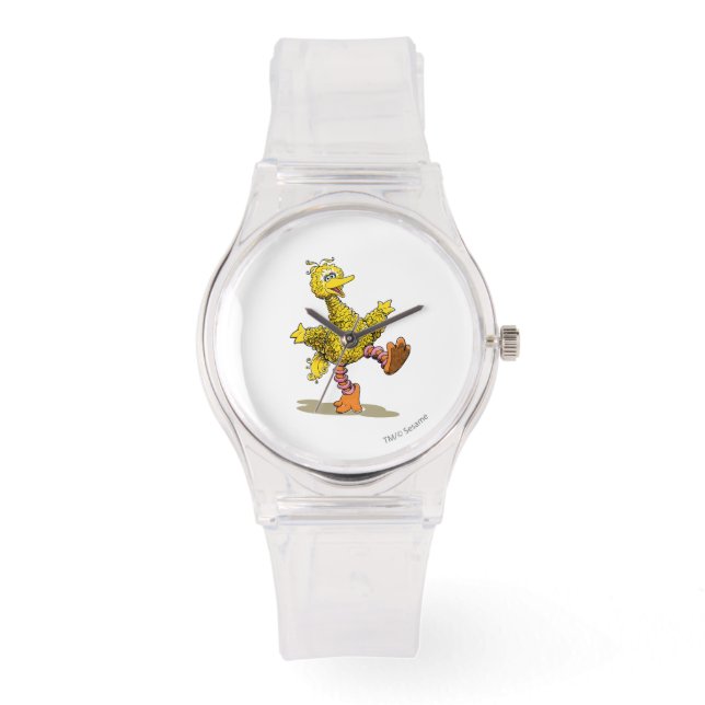 Montre Gros oiseau d'art rétro (Recto)