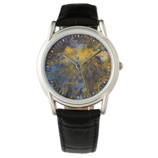 Montre Gros plan Abstrait de Pietersite (devant)