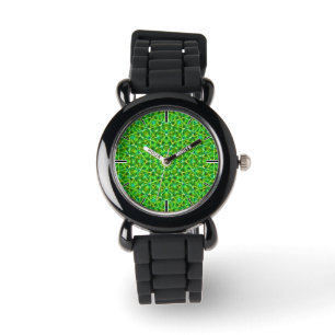 Montre Grünes Netz Kaleidoscope/Green Kaleidoscope Net