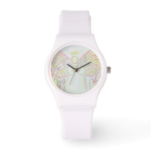 Montre Guardian Angel of Hearts Custom Art Watch Design