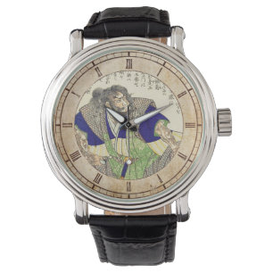 Montre Guerrier samouraï japonais vintage classique Roni