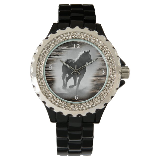 Montre Guetteur de Galloping de Cheval Sauvage (devant)