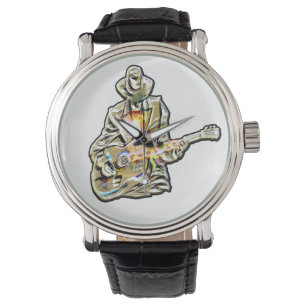 Montre Guitar Blues Mann - Sentez-le