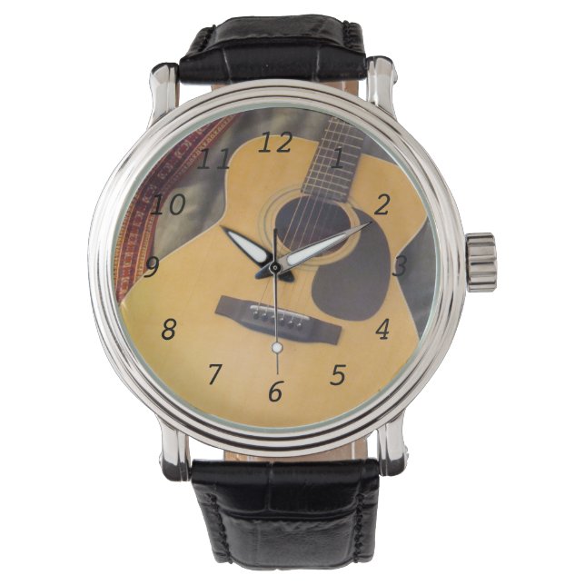 Montre guitare (devant)