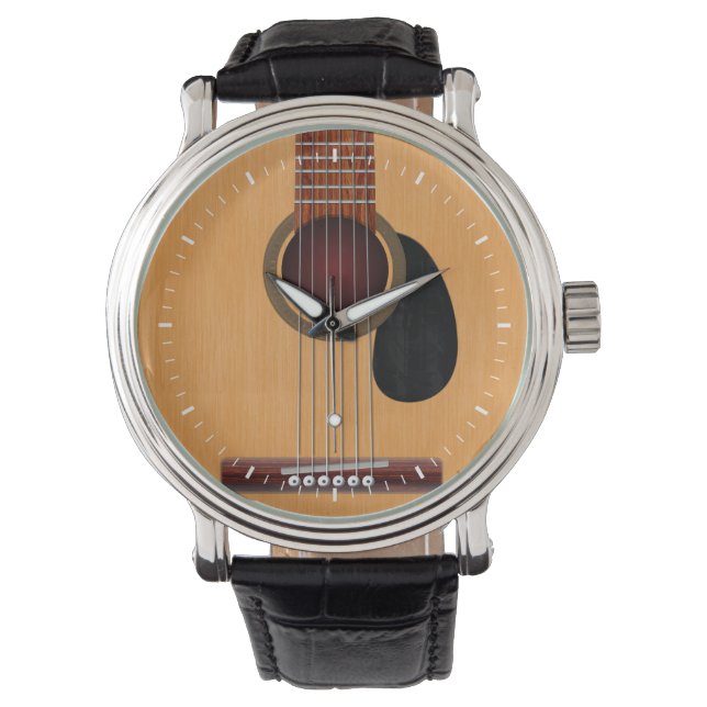 Montre Guitare acoustique (devant)