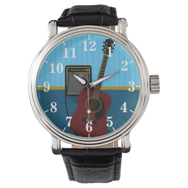 Montre Guitare et Amp (devant)