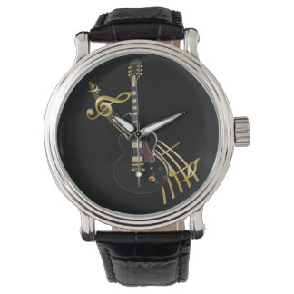 Montre Guitare et musique Score Watch