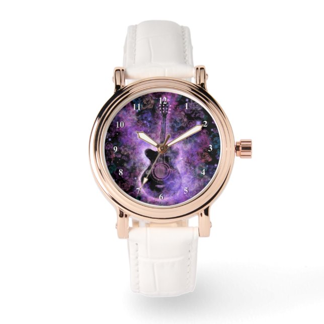 Montre Guitare musicale (Recto)