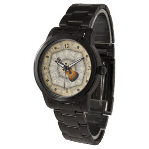 Montre Guitare ~ Un design musical étrange ~ Unique ~
