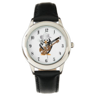 Montre Guitariste pingouin