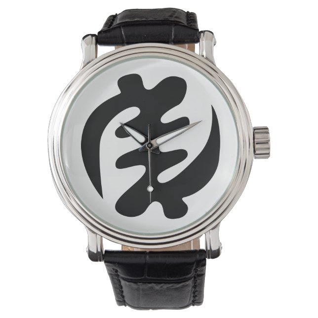 Montre Gye Nyame | God is Supreme Adinkra (devant)