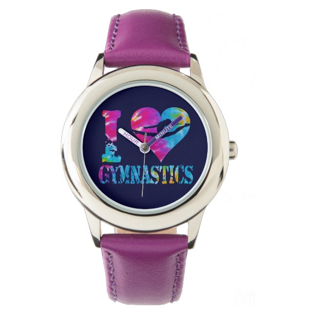Montre Gymnastique Danse Cheer Watch Parties scintillant  (devant)