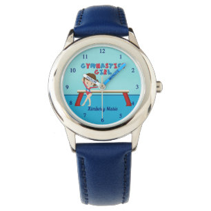 Montre Gymnastique mignonne fille Gymnaste personnalisée