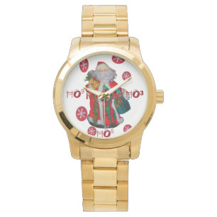 Montre H³ HoHoHo Père Noël Temps Personnalisé Graphique